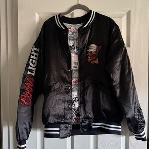 The Laundry Room Black Bomber Jacket